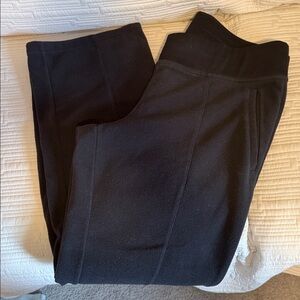 Columbia Cozy Black Fleece Sweatpants with Pockets Size XL
